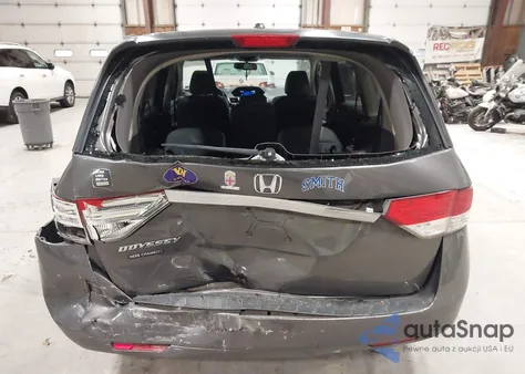 2014 Honda Odyssey Exl from USA, damaged, VIN 5FNRL5H6XEB113452